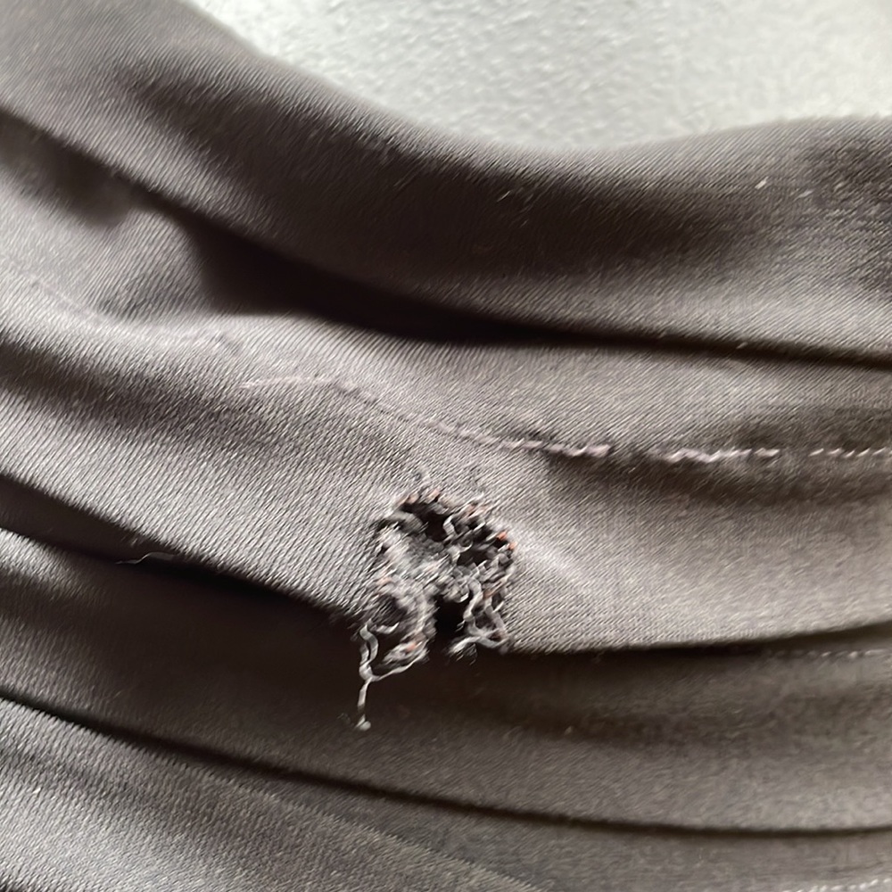 Tadashi Collection Black sequins Beaded Embellished Shutter Pleat Dress Medium - Picture 8 of 10